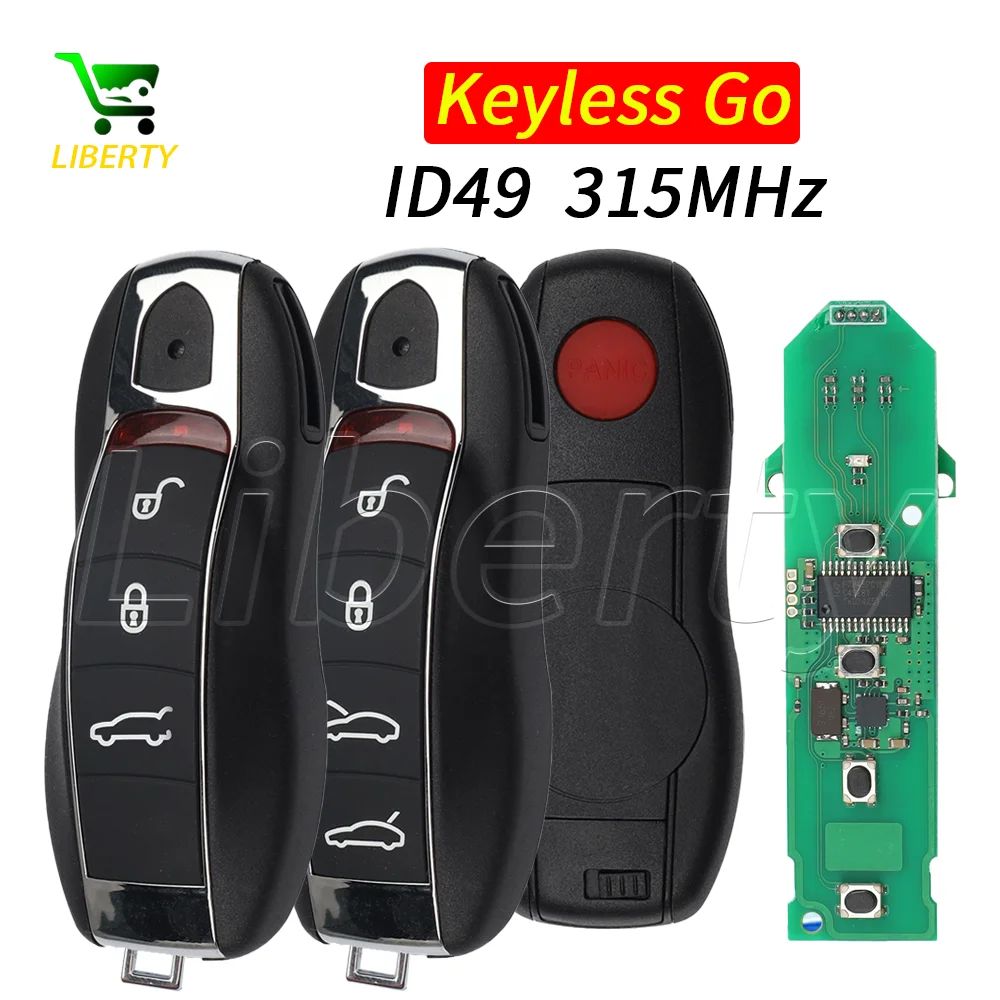 Liberty ID49 Chip 315MHz Smart Car Remote Key DIY Parts For Porsche Macan Panamera Cayenne Proximity Keyless Entry Key Card
Liberty ID49 Chip 315MHz Smart Car Remote Key DIY Parts For Porsche Macan Panamera Cayenne Proximity Keyless Entry Key Card