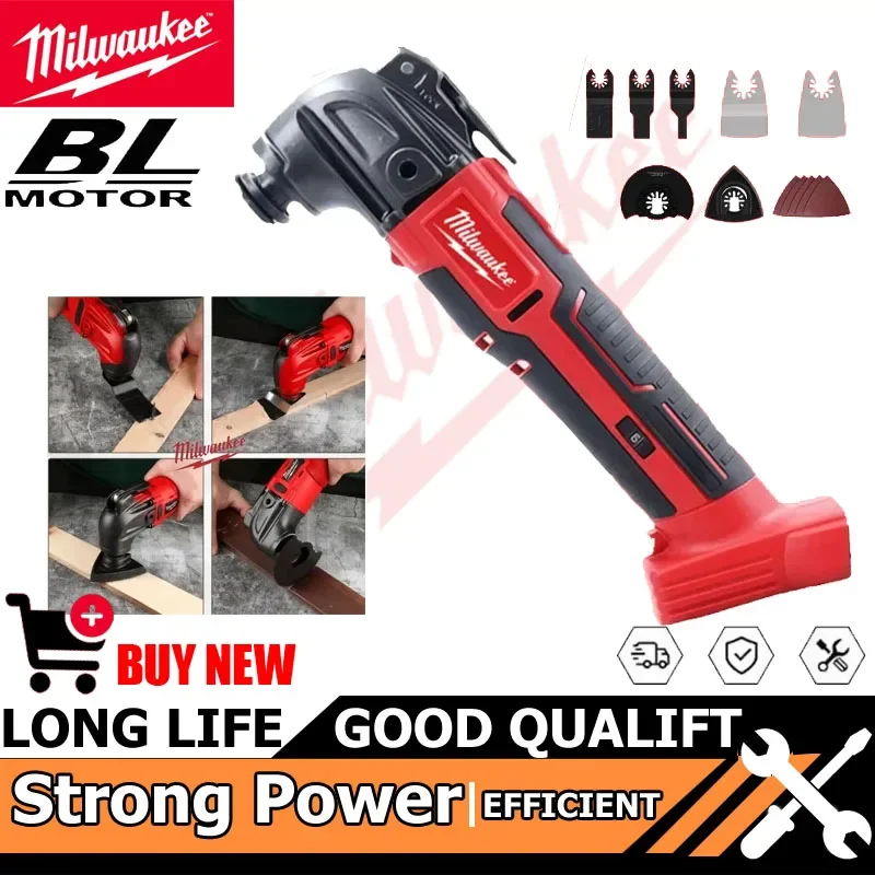 Инструмент Milwaukee, аккумулятор 18 В, 6 передач, беспроводной вибрационный триммер, режущая пила, электроинструменты, электрический осциллирующий многофункциональный инструмент
Инструмент Milwaukee, аккумулятор 18 В, 6 передач, беспроводной вибрационный триммер, режущая пила, электроинструменты, электрический осциллирующий многофункциональный инструмент