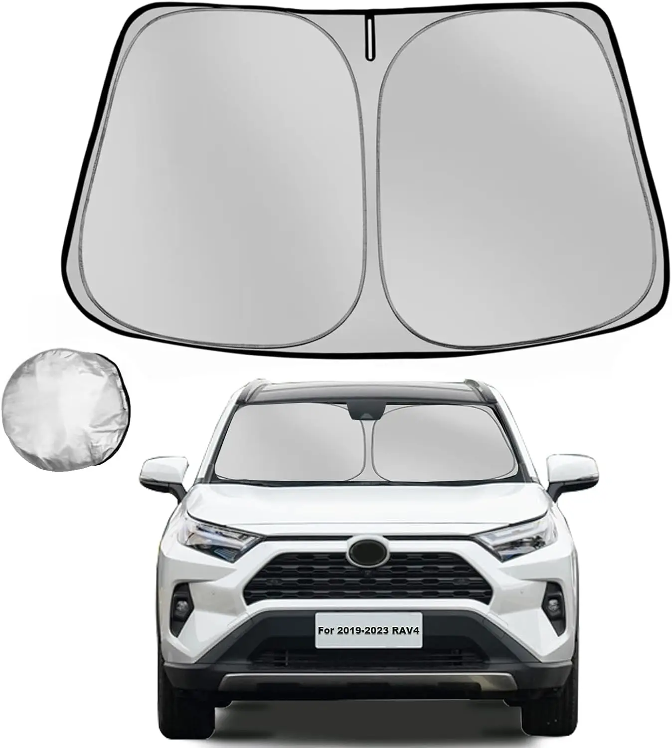 Windshield Sun Shade for Toyota RAV4 2019-2026 SUV Foldable Front Window Sunshade Blocks UV Rays Heat Automotive Interior
Windshield Sun Shade for Toyota RAV4 2019-2026 SUV Foldable Front Window Sunshade Blocks UV Rays Heat Automotive Interior