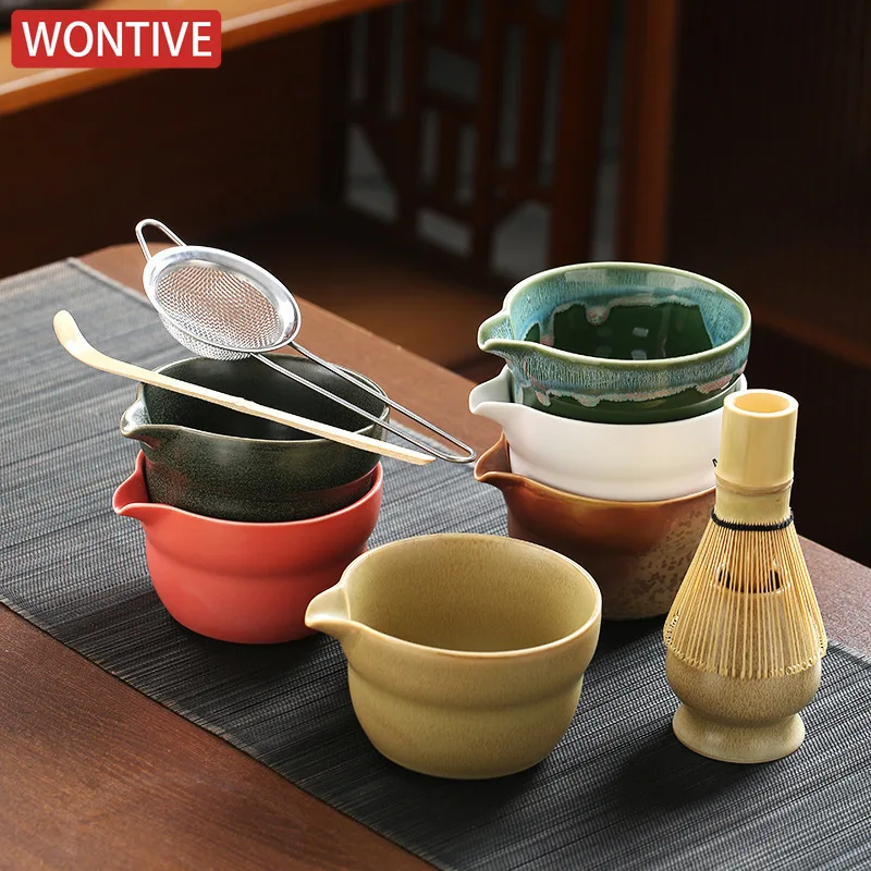 5pcs/set Matcha Set Handmade Home Matcha Bowl Bamboo Whisk Teaspoon Tea Set Tea Making Tool Accessories Ceremony Tea Lovers Gift
5pcs/set Matcha Set Handmade Home Matcha Bowl Bamboo Whisk Teaspoon Tea Set Tea Making Tool Accessories Ceremony Tea Lovers Gift