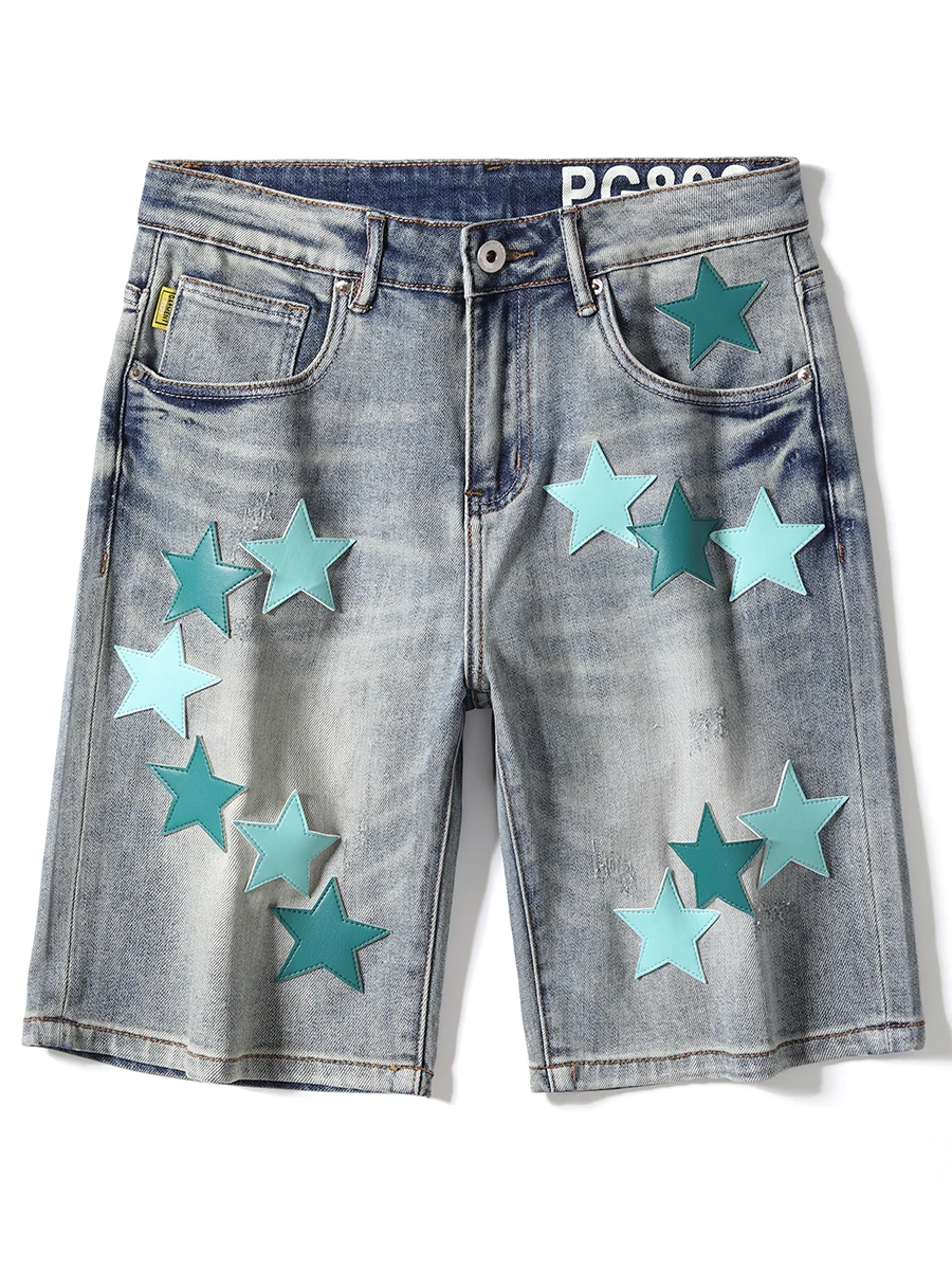 Slim Fit Straight Leg Casual orts Denim Men's Summer Thin Five ket Jeans Trendy Brand Cotton Stretch Denim mid Waist
Slim Fit Straight Leg Casual orts Denim Men's Summer Thin Five ket Jeans Trendy Brand Cotton Stretch Denim mid Waist