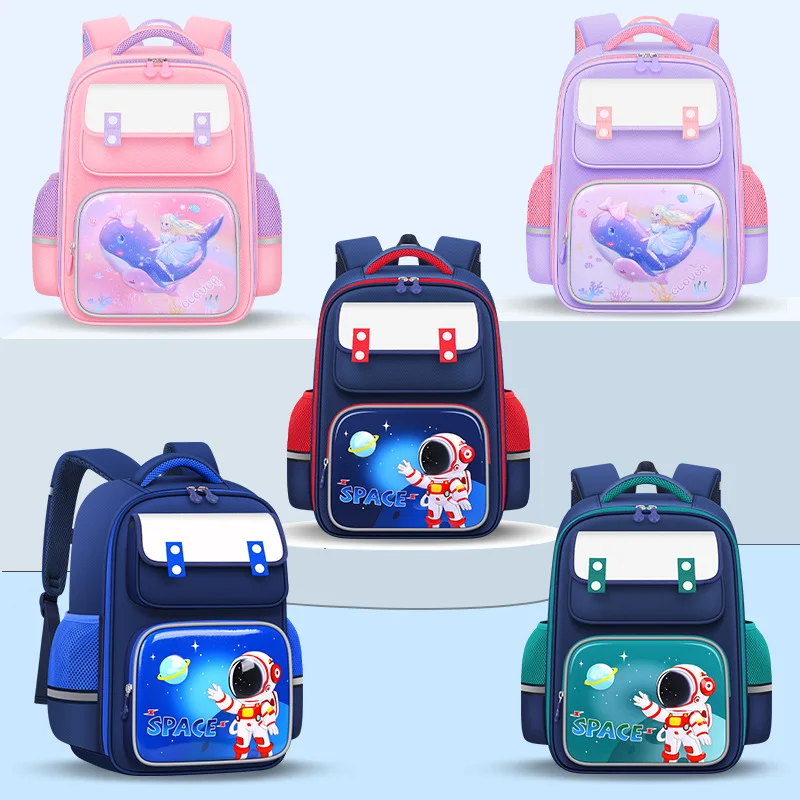 Waterproof Elementary School Student Backpack Astronaut Cartoon Shoulder Strap Burden-Reducing Children Backpack Large Capacity
Waterproof Elementary School Student Backpack Astronaut Cartoon Shoulder Strap Burden-Reducing Children Backpack Large Capacity