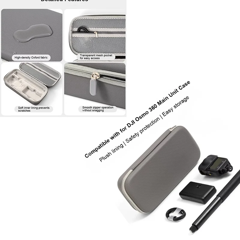 For DJI OSMO 360 Storage Bag For DJI OSMO 360 Panoramic Camera Portable PU Storage Bag
For DJI OSMO 360 Storage Bag For DJI OSMO 360 Panoramic Camera Portable PU Storage Bag