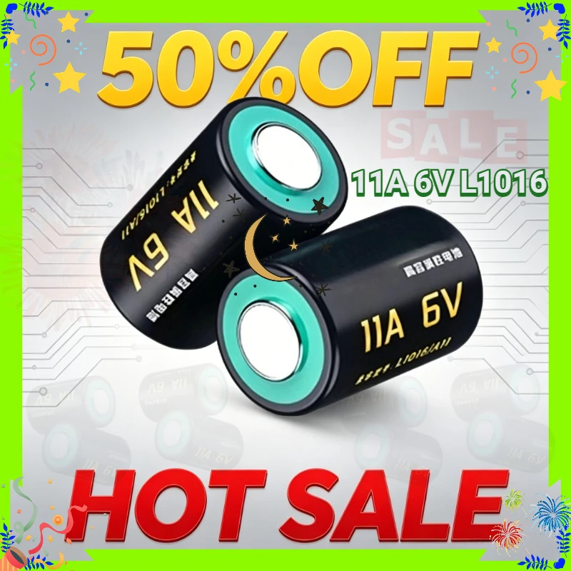 Wholesale Sales 1-20PCS/Lot 11A 6V L1016 Main Battery Alkaline Car Key Remote Control Battery High-quality Disposable Battery
Wholesale Sales 1-20PCS/Lot 11A 6V L1016 Main Battery Alkaline Car Key Remote Control Battery High-quality Disposable Battery