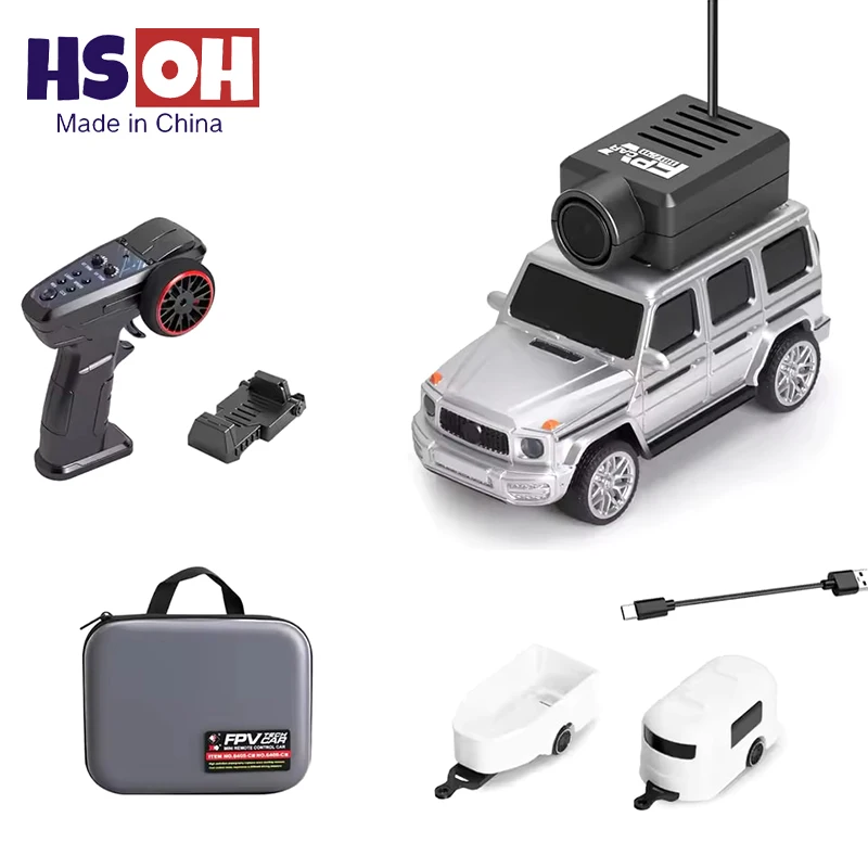 Мини-радиоуправляемые машинки WLtoys 6405 1/64 с камерой FPV HD, пультом дистанционного управления 2,4 ГГц, стабилизатором гироскопа, высокоскоростными игрушками для настольных гонок
Мини-радиоуправляемые машинки WLtoys 6405 1/64 с камерой FPV HD, пультом дистанционного управления 2,4 ГГц, стабилизатором гироскопа, высокоскоростными игрушками для настольных гонок