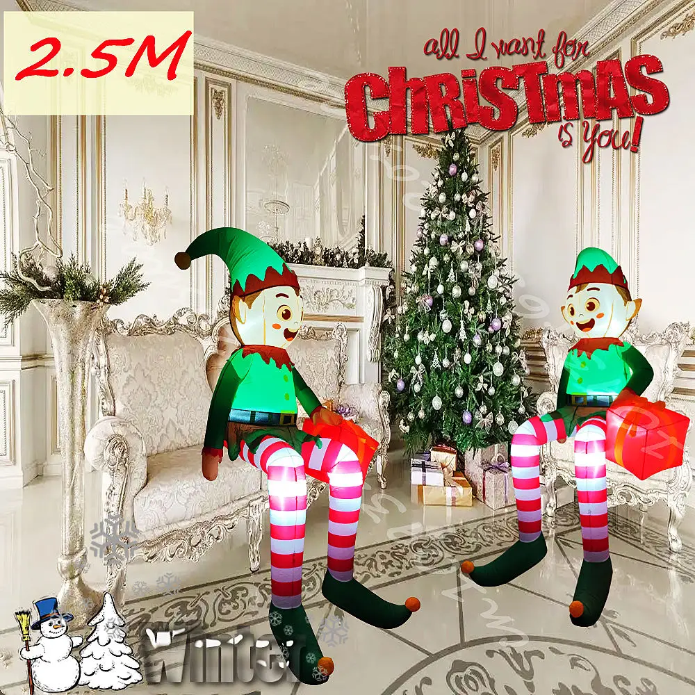 2,5 м/8,2 фута Рождественский Санта-Клаус надувной реквизит модель эльфа встроенные светодиодные фонари в помещении и на открытом воздухе забавное украшение двор сад праздничная вечеринка
2,5 м/8,2 фута Рождественский Санта-Клаус надувной реквизит модель эльфа встроенные светодиодные фонари в помещении и на открытом воздухе забавное украшение двор сад праздничная вечеринка