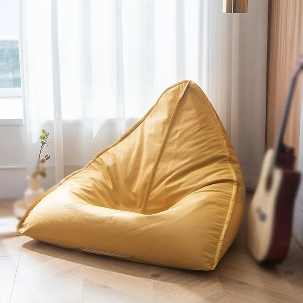 Living Room Modern Bean Bag Chair Home Floor Sofa Yellow Lazy Sofa Can Be Placed on The Balcony Living Room Furniture
Living Room Modern Bean Bag Chair Home Floor Sofa Yellow Lazy Sofa Can Be Placed on The Balcony Living Room Furniture