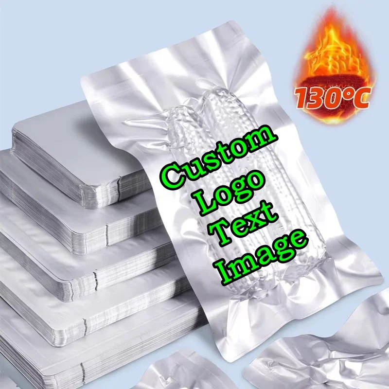 100PCS 130° Open Top Aluminum Foil Vacuum Bag DIY Logo Print Matcha Cooking Meat Chicken Beaf Heat Sealing Packaging Pouches
100PCS 130° Open Top Aluminum Foil Vacuum Bag DIY Logo Print Matcha Cooking Meat Chicken Beaf Heat Sealing Packaging Pouches