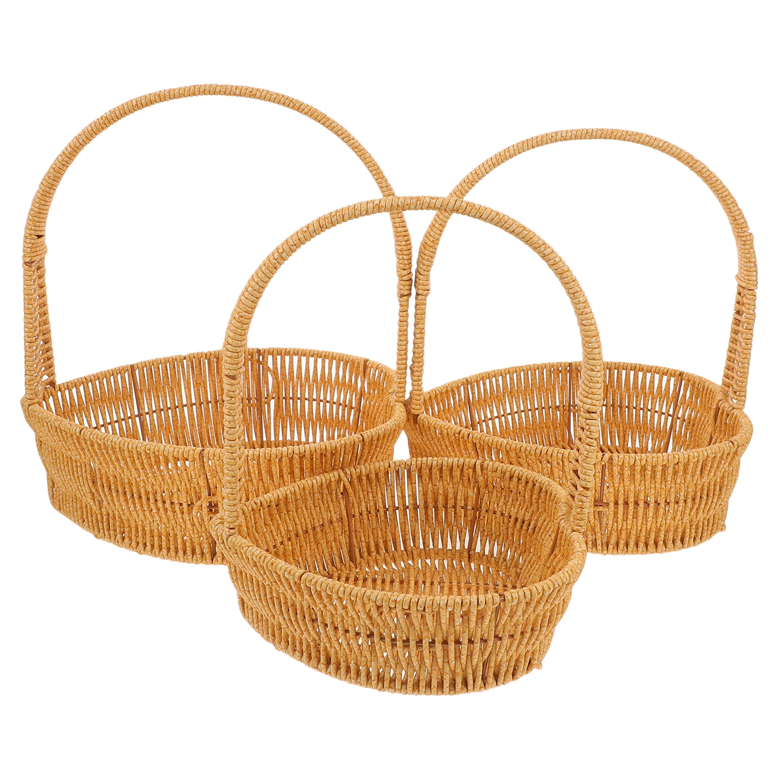 3 Pcs Heart Shaped Woven Baskets Portable Decorative Flower Holder Storage Multipurpose Rattan Basket Gift Fruit Vegetable
3 Pcs Heart Shaped Woven Baskets Portable Decorative Flower Holder Storage Multipurpose Rattan Basket Gift Fruit Vegetable