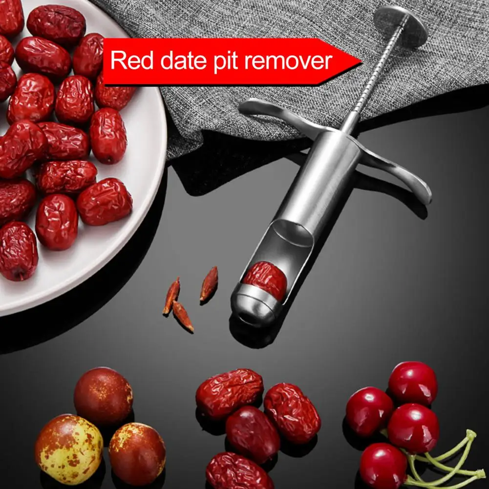 Stainless Steel Date And Cherry Pitter Multi-Function Fruit Corer for Jujube Olive Plum Ergonomic Rust-Proof Essential Kitchen T
Stainless Steel Date And Cherry Pitter Multi-Function Fruit Corer for Jujube Olive Plum Ergonomic Rust-Proof Essential Kitchen T