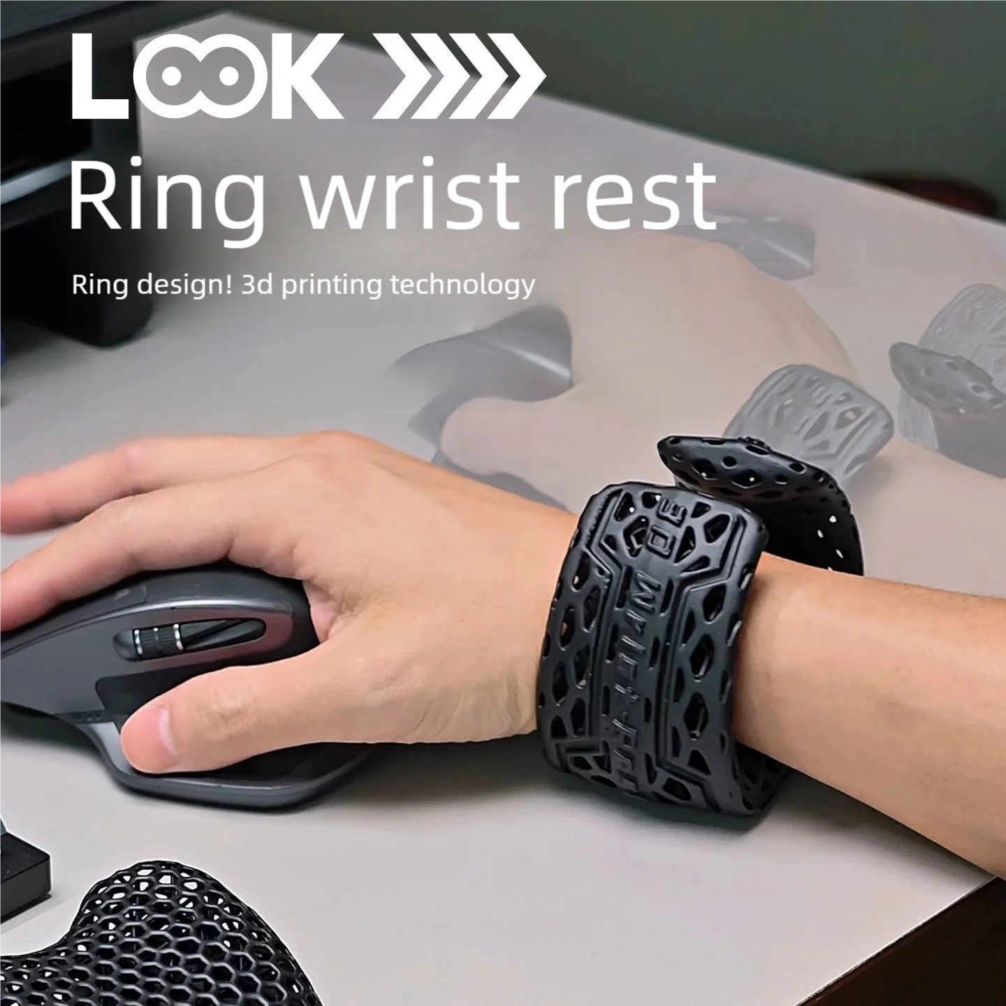Кольцо на запястье для ПК, ноутбука, 3D-печать, полый дизайн, противоскользящая, подвижная, удобная подставка для запястья, экологически чистые игровые аксессуары
Кольцо на запястье для ПК, ноутбука, 3D-печать, полый дизайн, противоскользящая, подвижная, удобная подставка для запястья, экологически чистые игровые аксессуары