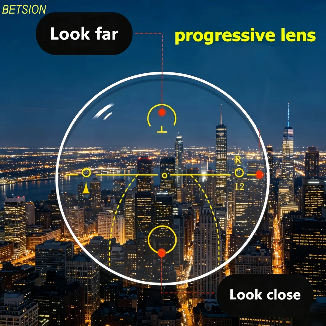 BETSION Progressive Multifocal Glasses Optical Glasses Lenses CR39 1.56/1.61/1.67/1.74 Professional Custom Prescription Lenses
BETSION Progressive Multifocal Glasses Optical Glasses Lenses CR39 1.56/1.61/1.67/1.74 Professional Custom Prescription Lenses