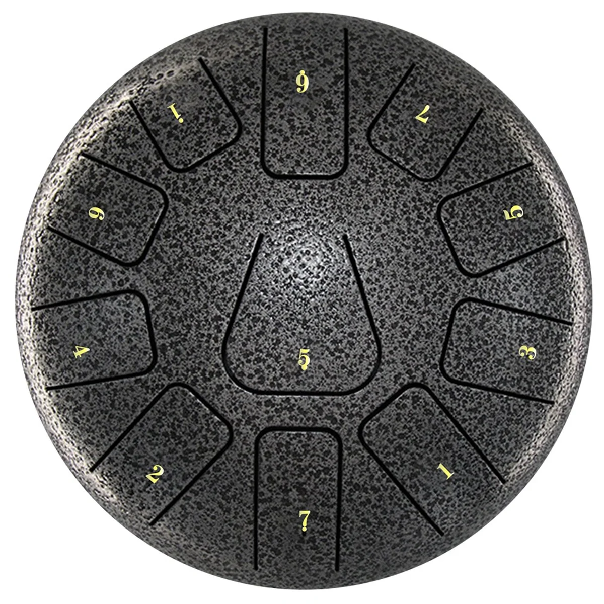 8 Inch Steel Tongue Drum, 11 Note Tambourine with Drumsticks and Finger Picks for Meditations Tambourine Instrument C-ABJQ
8 Inch Steel Tongue Drum, 11 Note Tambourine with Drumsticks and Finger Picks for Meditations Tambourine Instrument C-ABJQ