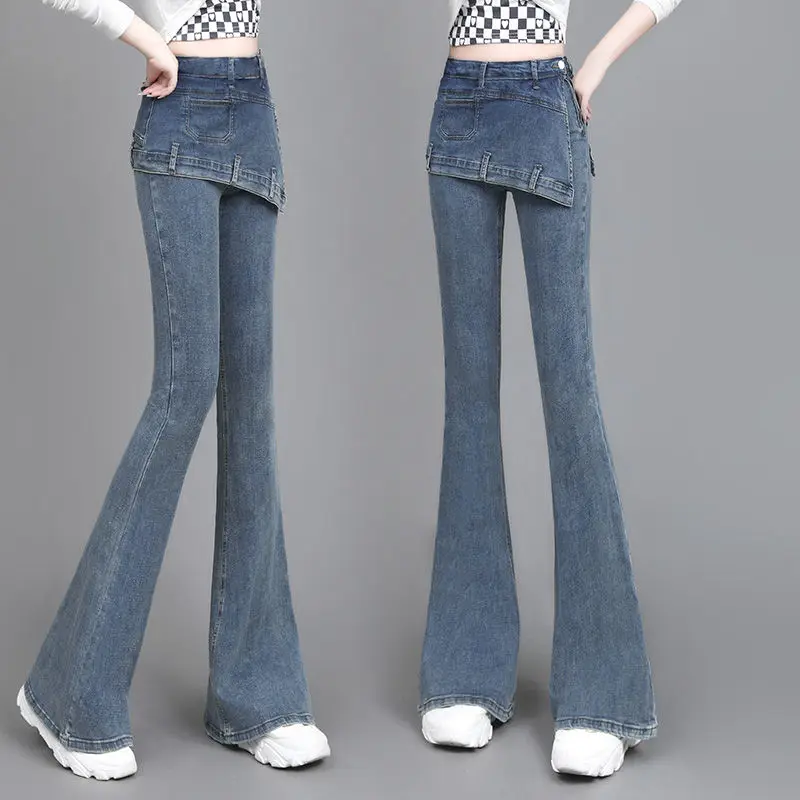 Jeans Autumn Vacation Two Spicy Girls 2025 New Female Design High Waist Elastic Versatile Slimming Bell Bottom Pants Women
Jeans Autumn Vacation Two Spicy Girls 2025 New Female Design High Waist Elastic Versatile Slimming Bell Bottom Pants Women