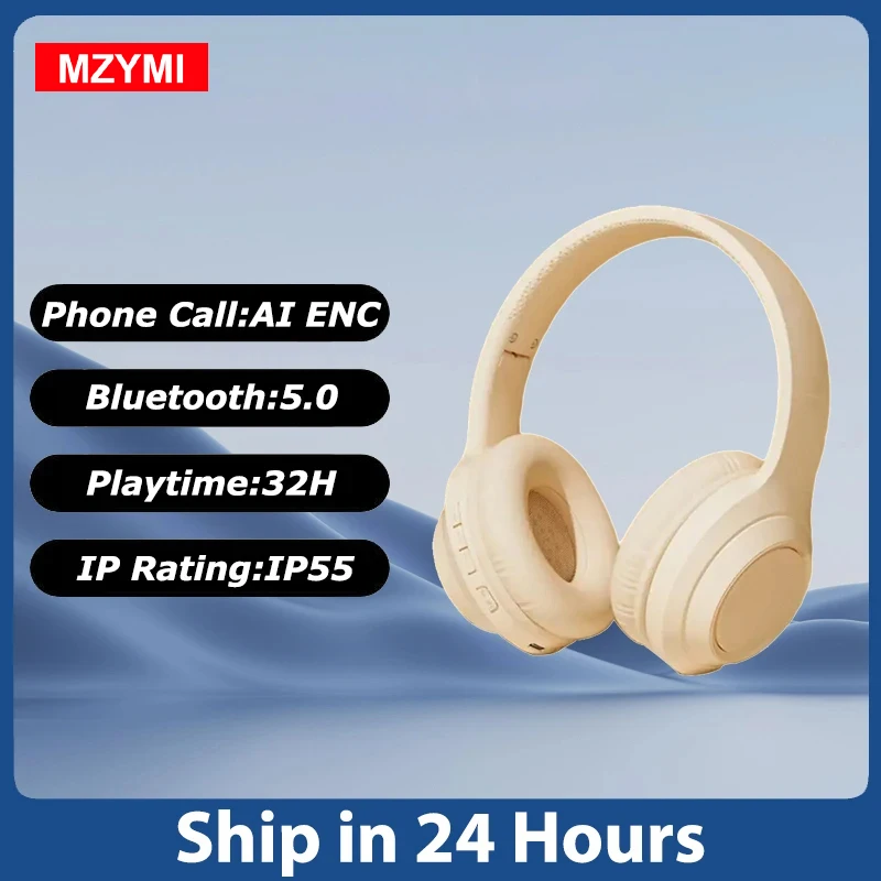 MZYMI TH30 Wireless Headphones Bluetooth Headset Head Mounted Noise Cancelling Headband Adjustable Sport Earbuds Game Earphones
MZYMI TH30 Wireless Headphones Bluetooth Headset Head Mounted Noise Cancelling Headband Adjustable Sport Earbuds Game Earphones