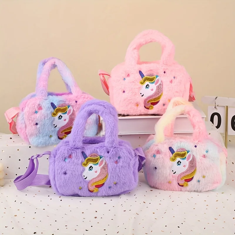 Unicorn Crossbody Bag Shoulder Cartoon Bag Little Girl Cute Handbag Coin Purse
Unicorn Crossbody Bag Shoulder Cartoon Bag Little Girl Cute Handbag Coin Purse