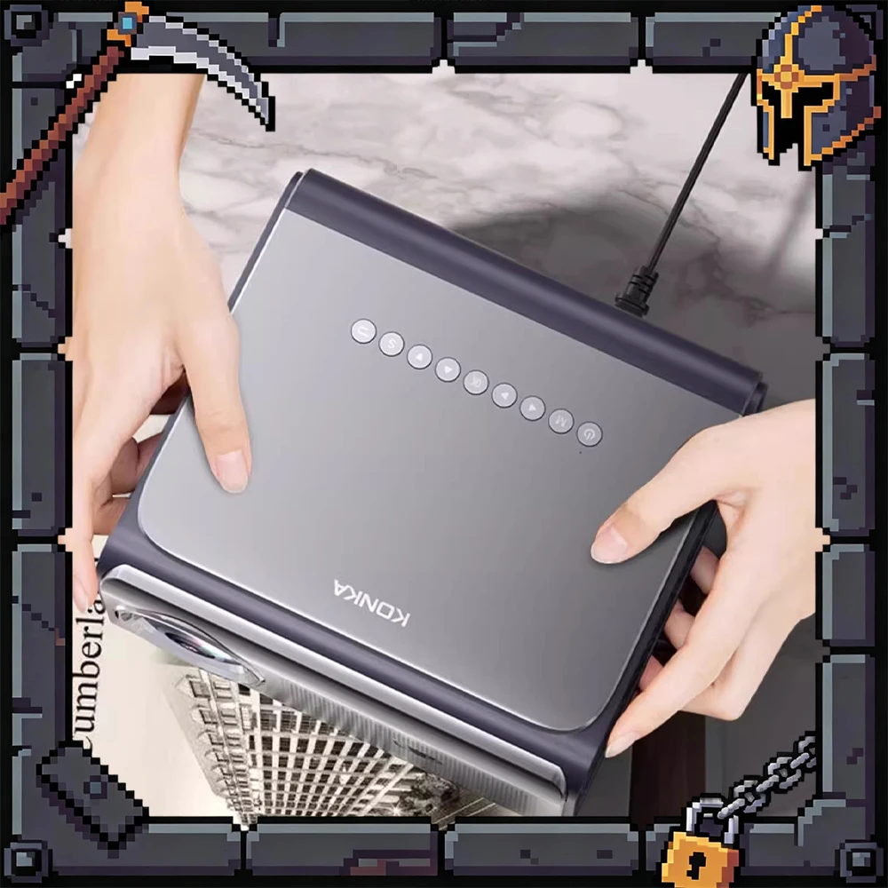 Проектор KONKA H31 1080P, 700 CVIA люмен, с поддержкой четырехсторонней коррекции, автофокусом, Wi-Fi и Bluetooth. Отличный подарок.
Проектор KONKA H31 1080P, 700 CVIA люмен, с поддержкой четырехсторонней коррекции, автофокусом, Wi-Fi и Bluetooth. Отличный подарок.