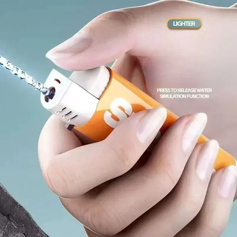 Creative New Water Spray Lighter Small Portable Water Gun Toy Girlfriend Adult Gift Strange Props
Creative New Water Spray Lighter Small Portable Water Gun Toy Girlfriend Adult Gift Strange Props
