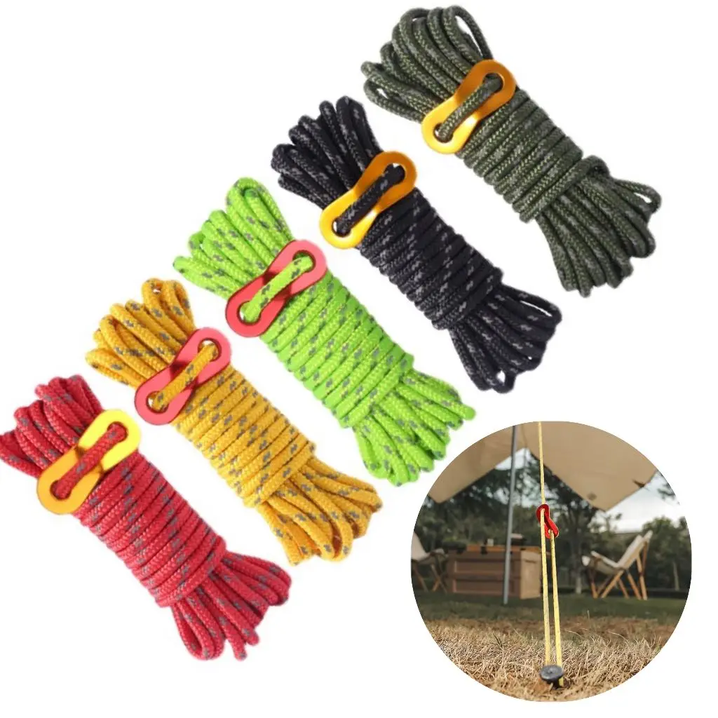 4 шт., веревка для палатки, светоотражающая ветрозащитная веревка, многофункциональный шнур для Guy Lines, паракорд, аксессуары для спорта на открытом воздухе, кемпинга, пешего туризма, палатки
4 шт., веревка для палатки, светоотражающая ветрозащитная веревка, многофункциональный шнур для Guy Lines, паракорд, аксессуары для спорта на открытом воздухе, кемпинга, пешего туризма, палатки