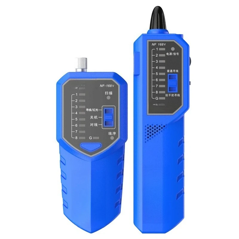 NF-168V Network Line Finder Line Finder Multifunctional Network Cable Checker POE Live Line Finder Anti-drying
NF-168V Network Line Finder Line Finder Multifunctional Network Cable Checker POE Live Line Finder Anti-drying