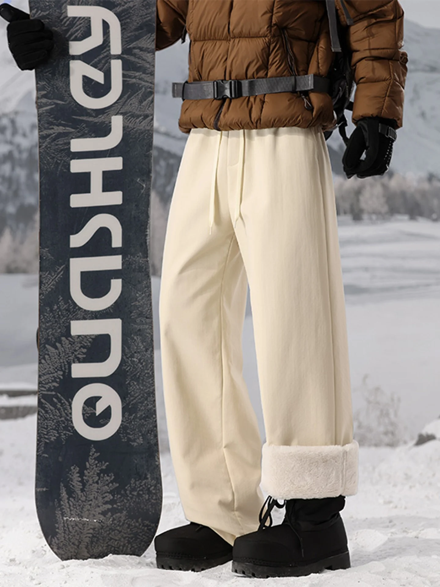 Брюки для сноуборда Thiened Fce на подкладке, мужская зимняя уличная одежда, водонепроницаемые, морозостойкие, бархатные, хлопковые, прямые брюки
Брюки для сноуборда Thiened Fce на подкладке, мужская зимняя уличная одежда, водонепроницаемые, морозостойкие, бархатные, хлопковые, прямые брюки