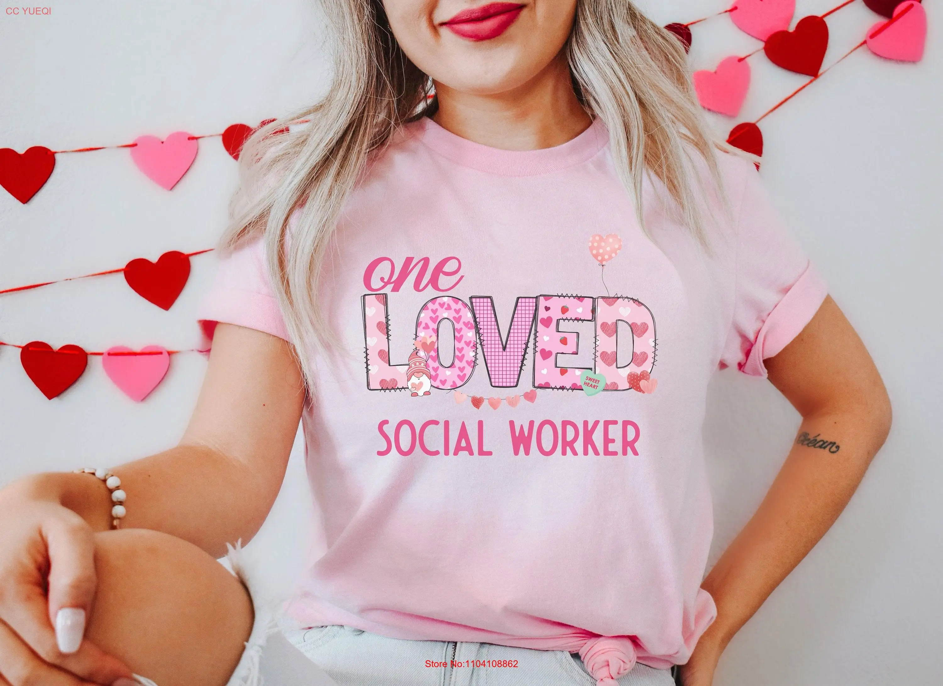 Social Worker Valentine shirt shirts Cute Valentines Day s School tee long or short sleeves
Social Worker Valentine shirt shirts Cute Valentines Day s School tee long or short sleeves