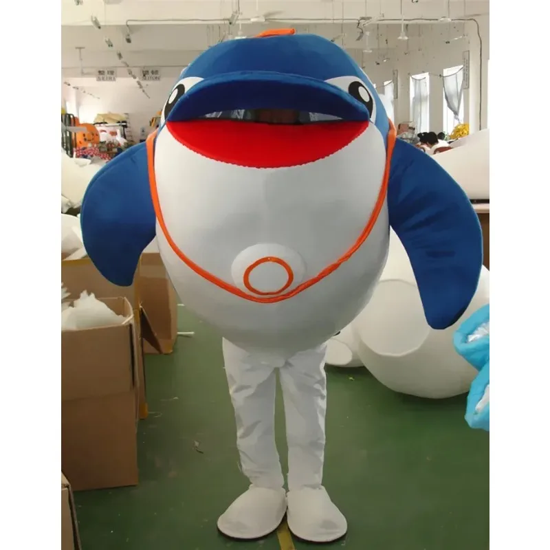 Dolphin Mascot Costume Marine Animal Mascot CostumesHalloween Party Outfit Adult Size
Dolphin Mascot Costume Marine Animal Mascot CostumesHalloween Party Outfit Adult Size