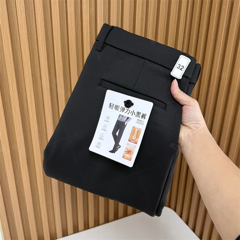 Повседневные брюки Busin Casual Bla для мужчин, легкие теплые брюки с эластичной талией и флисовой подкладкой для поездок на работу и городского отдыха
Повседневные брюки Busin Casual Bla для мужчин, легкие теплые брюки с эластичной талией и флисовой подкладкой для поездок на работу и городского отдыха