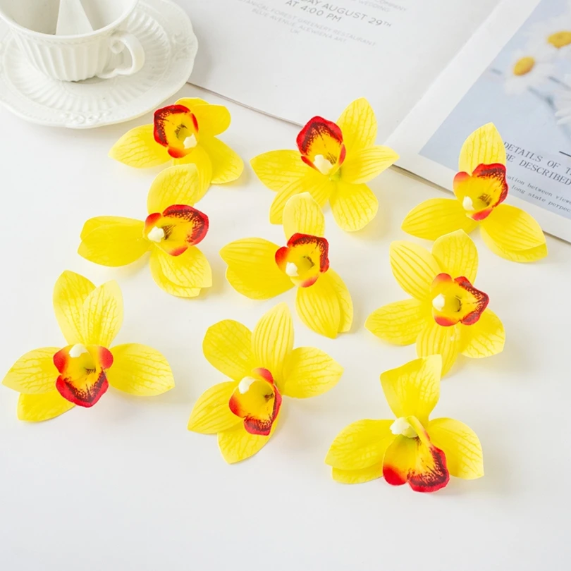 Artificial Flowers Silk Orchid Home Room Vase Table Decor Festival Outdoor Garden Courtyard Wedding Bridal Bouquets Diy Gift Box
Artificial Flowers Silk Orchid Home Room Vase Table Decor Festival Outdoor Garden Courtyard Wedding Bridal Bouquets Diy Gift Box