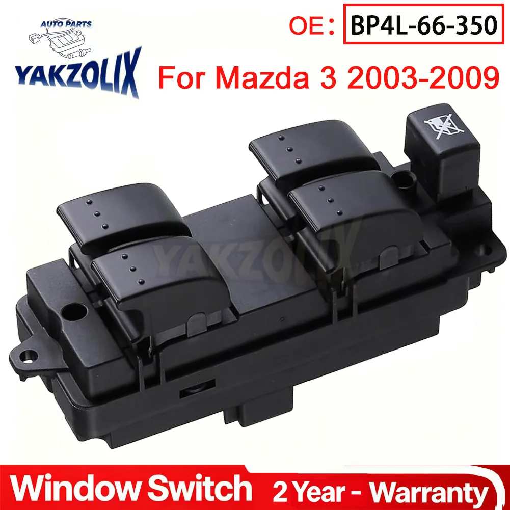 For Mazda 3 Mazda3 2003 2004 2005 2006 2007 2008 2009 Left Hand Driver Electric Window Control Master Switch Button BP4L-66-350
For Mazda 3 Mazda3 2003 2004 2005 2006 2007 2008 2009 Left Hand Driver Electric Window Control Master Switch Button BP4L-66-350