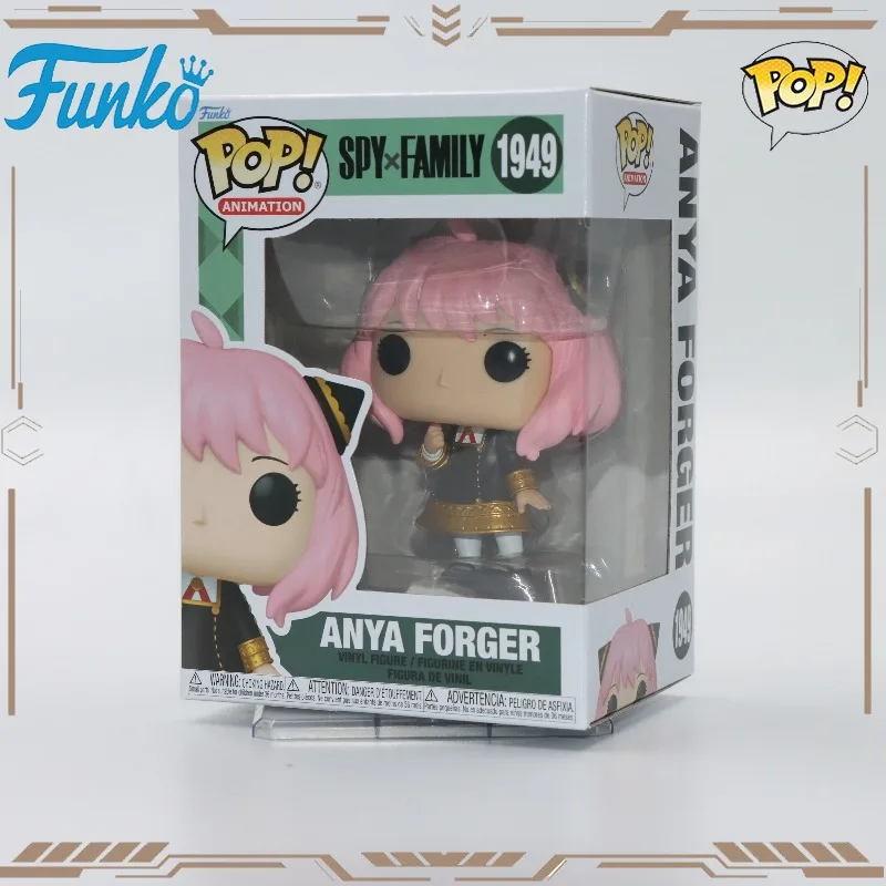 Оригинальная аниме-фигурка Funko POP SPY×FAMILY, Аня Форджер 1949, игрушки-фигурки для мальчиков и девочек, подарок, коллекционная модель, украшение
Оригинальная аниме-фигурка Funko POP SPY×FAMILY, Аня Форджер 1949, игрушки-фигурки для мальчиков и девочек, подарок, коллекционная модель, украшение