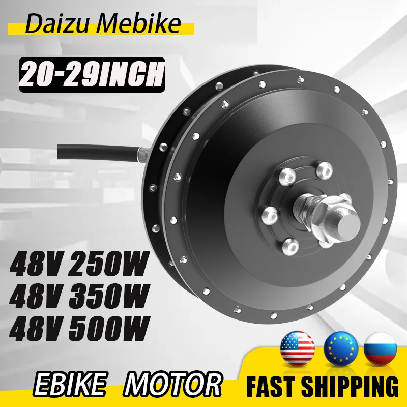 48V 250-500W Electric Bike Hub Motor for Rear/Front Brushless Gear Motor for Easy Use Power-efficient Electric Motor for Bike
48V 250-500W Electric Bike Hub Motor for Rear/Front Brushless Gear Motor for Easy Use Power-efficient Electric Motor for Bike
