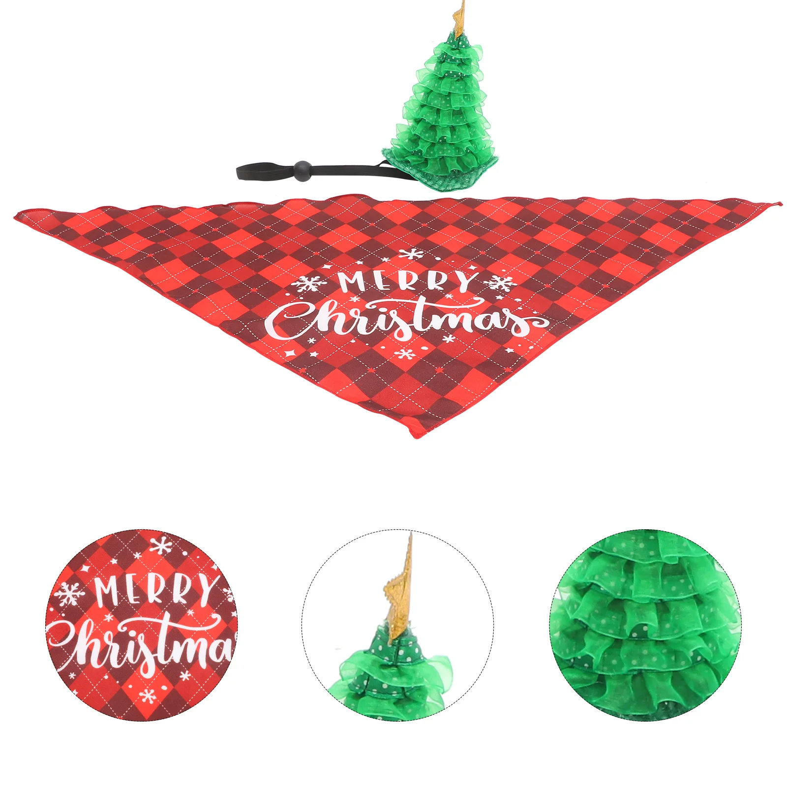 1Set Christmas Pet Hat and Bandana Soft Comfortable Xmas Dog Hat Lovely Triangle Scarf Party Costume Christmas Party Pet Costume
1Set Christmas Pet Hat and Bandana Soft Comfortable Xmas Dog Hat Lovely Triangle Scarf Party Costume Christmas Party Pet Costume