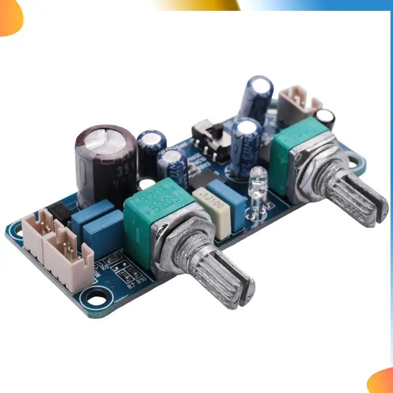 B48A 3X Low Pass Filter Bass Subwoofer Preamp Amplifier Board Single Power DC 9-32V Preamplifier With Bass Volume Adjustment
B48A 3X Low Pass Filter Bass Subwoofer Preamp Amplifier Board Single Power DC 9-32V Preamplifier With Bass Volume Adjustment
