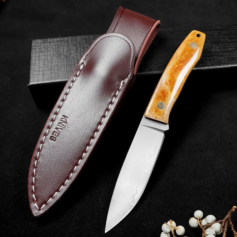 New SKD-11 High Hardness Outdoor Camping Portable Carry Fixed Blade Knife Tactical Hunting Survival Fruit Self-defense Knives
New SKD-11 High Hardness Outdoor Camping Portable Carry Fixed Blade Knife Tactical Hunting Survival Fruit Self-defense Knives