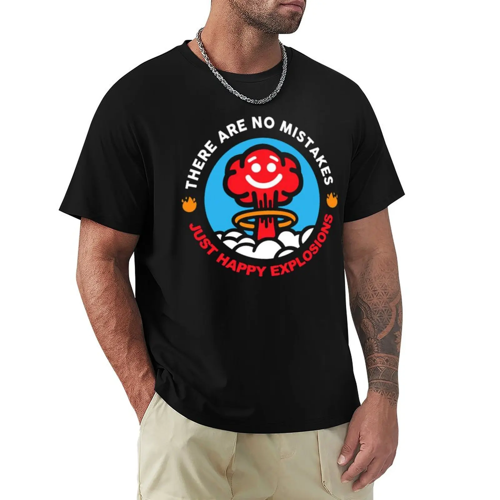 There Are No Mistakes Just Happy Explosions T-Shirt Sweat Resistant Workout Tee Shirt
There Are No Mistakes Just Happy Explosions T-Shirt Sweat Resistant Workout Tee Shirt