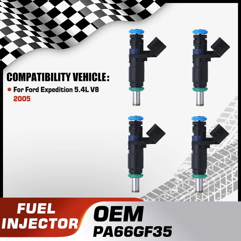 1/4/8 Pcs Engine Fuel Injectors Nozzle For Ford Expedition 5.4L V8 2005 PA66GF35 D5BG-AA-9F593 D5BG-9F593-AA E352J04995 FJ817
1/4/8 Pcs Engine Fuel Injectors Nozzle For Ford Expedition 5.4L V8 2005 PA66GF35 D5BG-AA-9F593 D5BG-9F593-AA E352J04995 FJ817