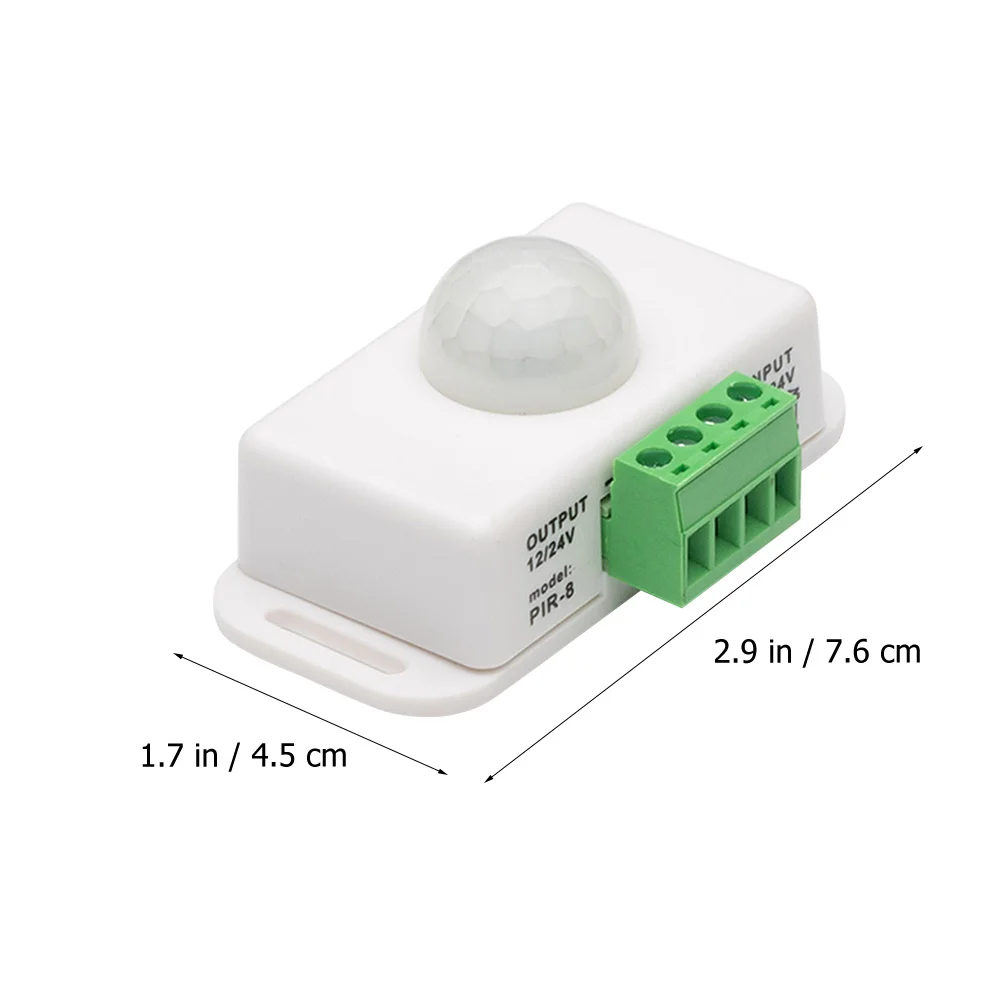 Infrared Sensor Dc 12-24V Motion Sensor Light Switch Adjustable Delay Pir Controller Motion Light for Under Bed Rail Safety 
Infrared Sensor Dc 12-24V Motion Sensor Light Switch Adjustable Delay Pir Controller Motion Light for Under Bed Rail Safety