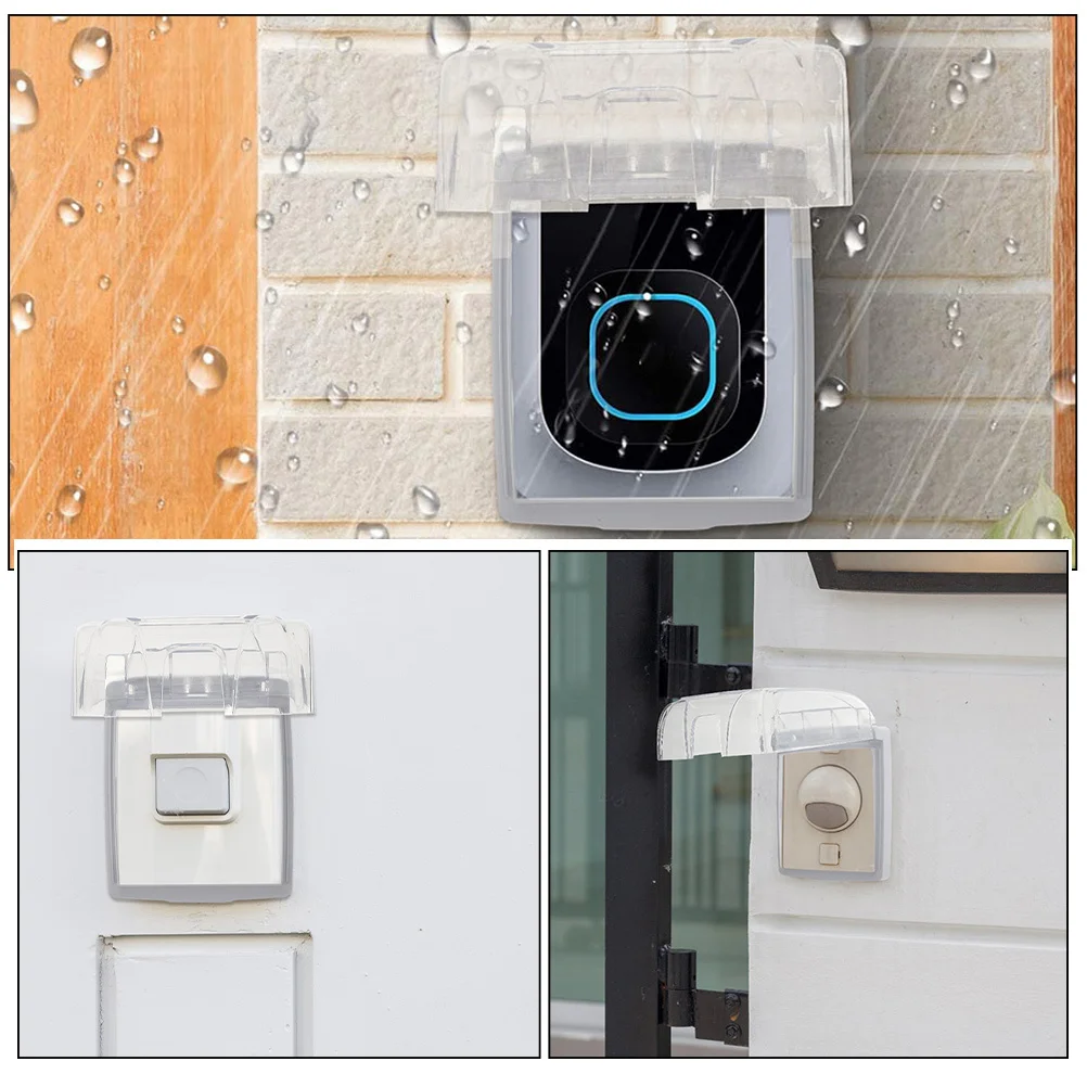 2Pcs Outdoor Doorbell Rain Cover Waterproof Plastic Protector for Door Access Control Attendance Machine Window Lock Box
2Pcs Outdoor Doorbell Rain Cover Waterproof Plastic Protector for Door Access Control Attendance Machine Window Lock Box