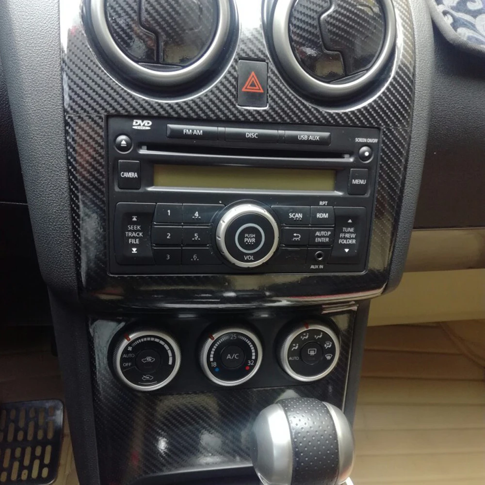 Car-Styling Carbon Fiber Car Interior Center Console Color Change Molding Sticker Decals For Nissan Qashqai 2008-2015
Car-Styling Carbon Fiber Car Interior Center Console Color Change Molding Sticker Decals For Nissan Qashqai 2008-2015