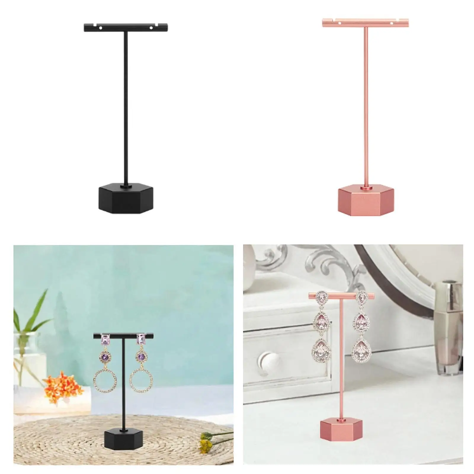 Earrings Display Holder Iron Hanger Minimalist Design Jewelry Organizer Display Stand for Desktop Bedroom Home Counter Dresser
Earrings Display Holder Iron Hanger Minimalist Design Jewelry Organizer Display Stand for Desktop Bedroom Home Counter Dresser