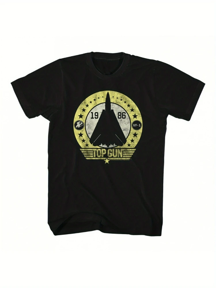 Top Gun Stars F14 Tomcat Jet 1986 VF-1 Wolf pack Elite Squadron design -100% cotton O-neck printed men's T-shirt.
Top Gun Stars F14 Tomcat Jet 1986 VF-1 Wolf pack Elite Squadron design -100% cotton O-neck printed men's T-shirt.