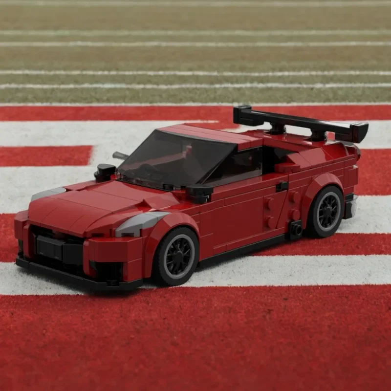 404PCS Moc Nissanese GT-Rs R35 (Red) City Champions Racer DIY Model Building Blocks Set For Car Enthusiasts Birthday Gift
404PCS Moc Nissanese GT-Rs R35 (Red) City Champions Racer DIY Model Building Blocks Set For Car Enthusiasts Birthday Gift