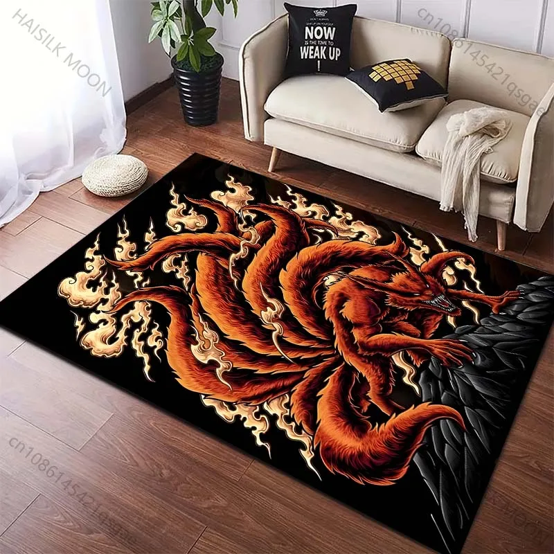 Japanese Mythology Fox K-Kurama Pattern Carpet for Living Room Bedroom Sofa Home Decor Non-slip Floor Mat Large Size Luxury Gift
Japanese Mythology Fox K-Kurama Pattern Carpet for Living Room Bedroom Sofa Home Decor Non-slip Floor Mat Large Size Luxury Gift