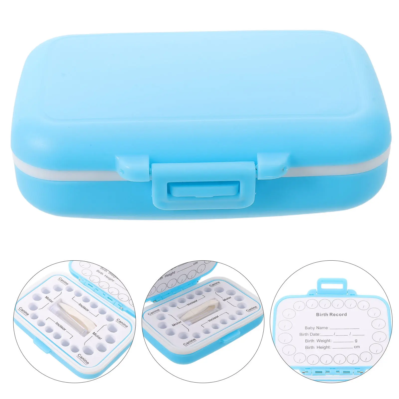 Baby Teeth Container Box Tooth Keepsake Organizer for Lost Teeth Hair Storage Portable Deciduous Tooth Storage Box Keepsake
Baby Teeth Container Box Tooth Keepsake Organizer for Lost Teeth Hair Storage Portable Deciduous Tooth Storage Box Keepsake