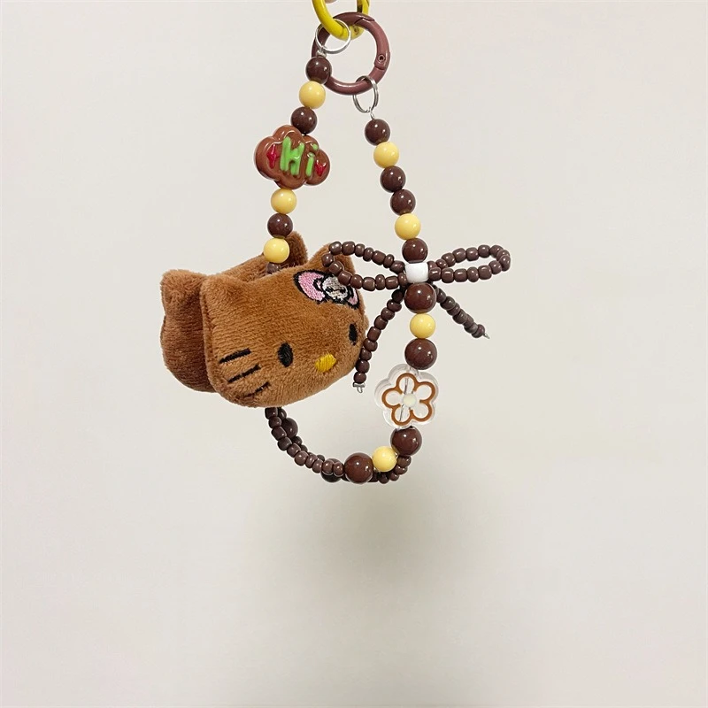 Новый Sanrio Hello Kitty 2021, красочный брелок из бисера, Kawaii, мультяшный ремешок для телефона, ремешок на запястье, подвеска для рюкзака, украшение, подарки
Новый Sanrio Hello Kitty 2021, красочный брелок из бисера, Kawaii, мультяшный ремешок для телефона, ремешок на запястье, подвеска для рюкзака, украшение, подарки