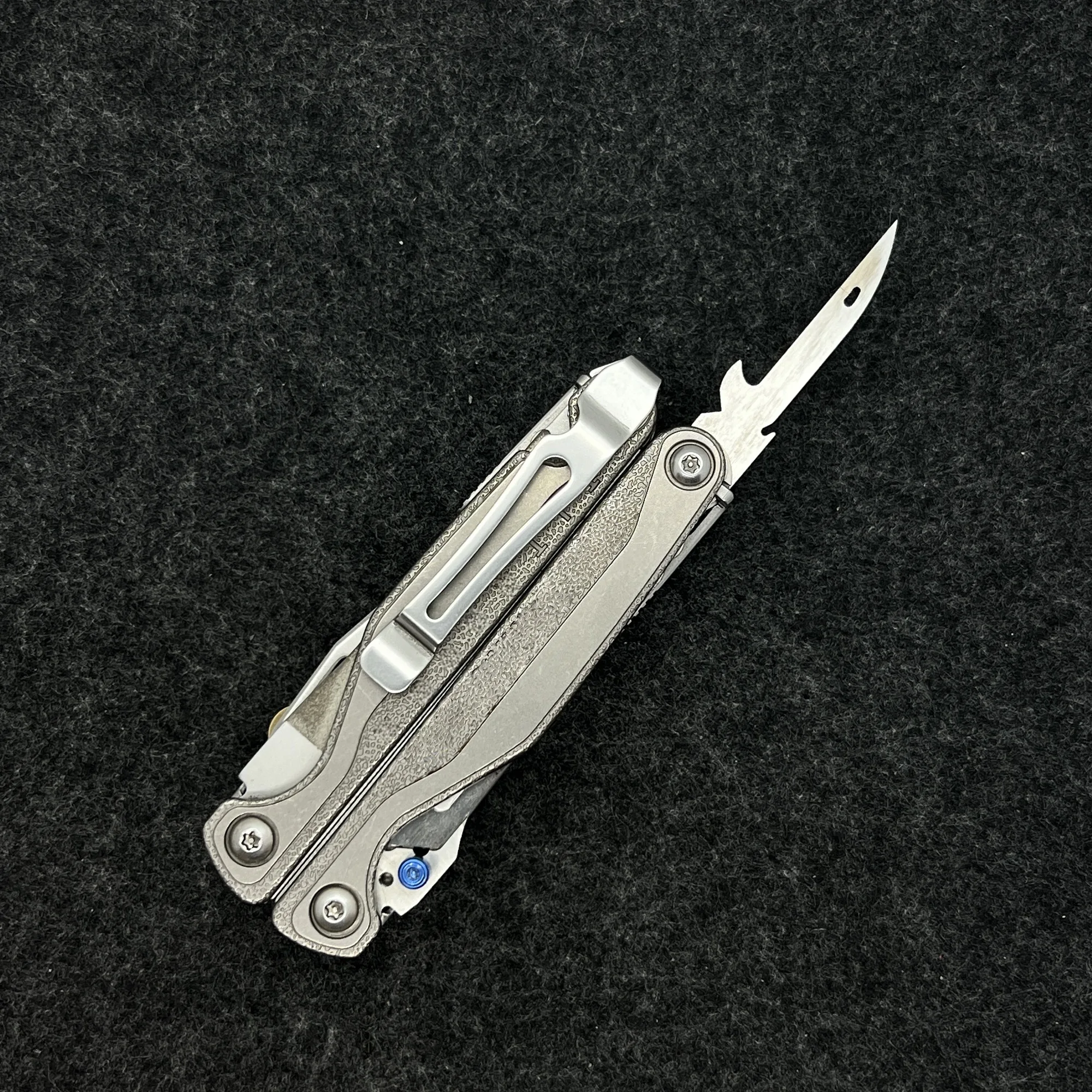 Bottle Opener with Awl Perforator and Wire Stripper Improved For Leatherman Charge TTI Wave Signal Rebar Accessories MOD
Bottle Opener with Awl Perforator and Wire Stripper Improved For Leatherman Charge TTI Wave Signal Rebar Accessories MOD