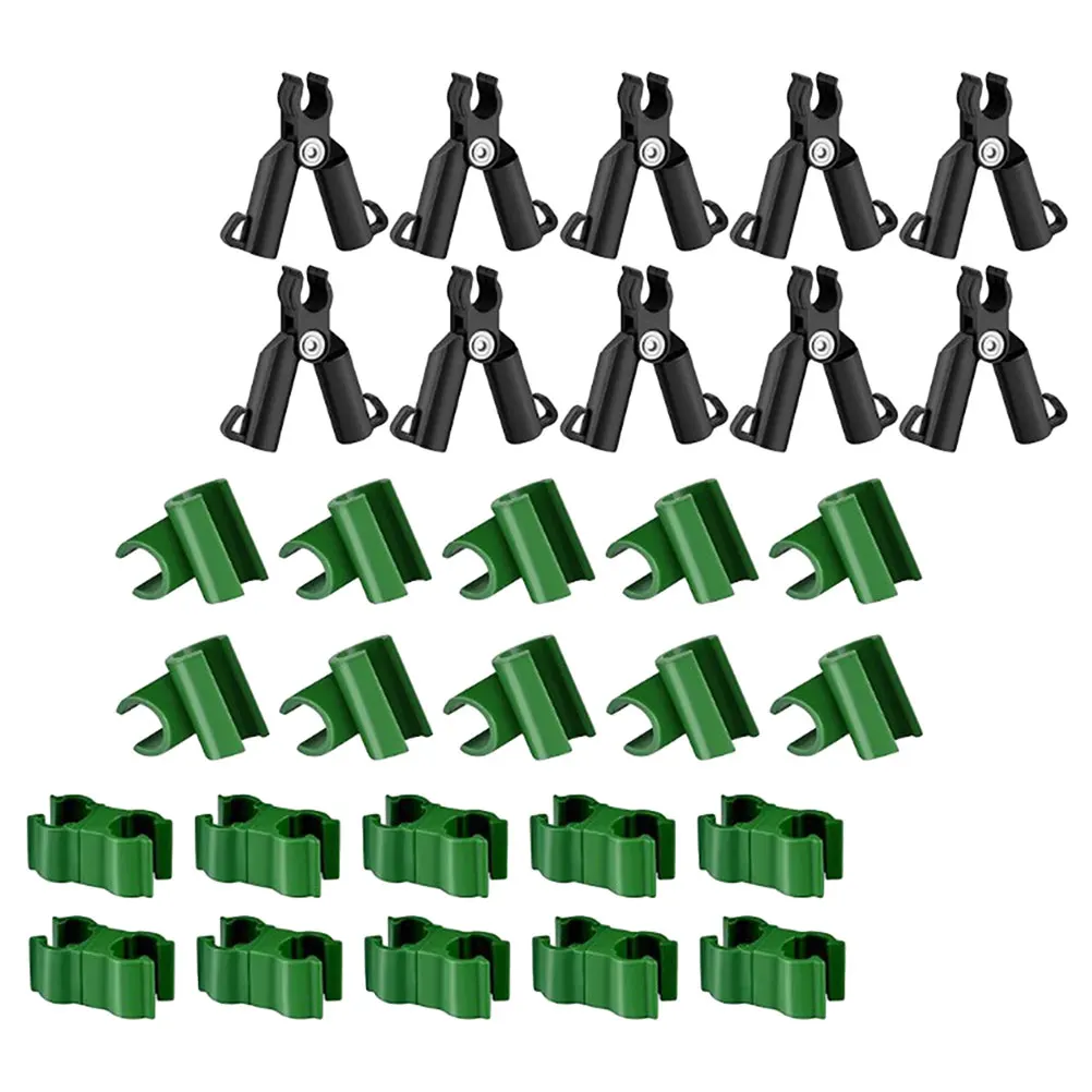 1 set Plant Clips Garden Stakes Connector 11mm Plastic Trellis Cane Buckle Gardening Supplies Cage Stakes Support
1 set Plant Clips Garden Stakes Connector 11mm Plastic Trellis Cane Buckle Gardening Supplies Cage Stakes Support