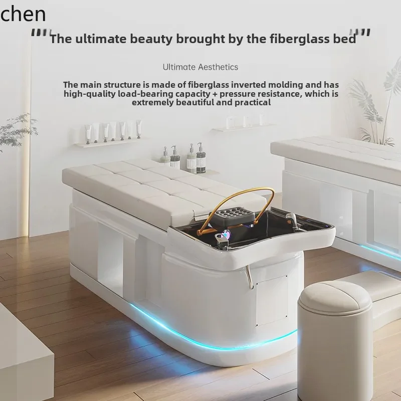 HT advanced fiberglass head treatment shampoo bed water circulation fumigation massage integrated bed
HT advanced fiberglass head treatment shampoo bed water circulation fumigation massage integrated bed