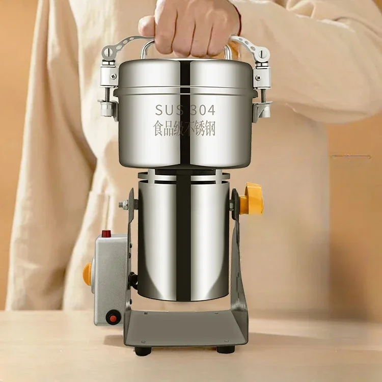 Chinese herbal medicine grinder, household grinder, ultra-fine five grain and miscellaneous grain multifunctional crusher
Chinese herbal medicine grinder, household grinder, ultra-fine five grain and miscellaneous grain multifunctional crusher